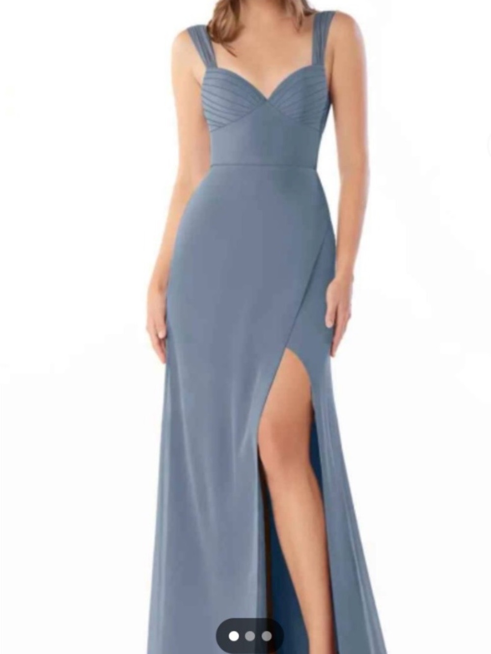 Azazie Twilight Blue Maxi Dress